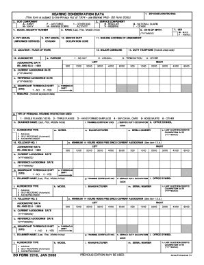 how to read hearing test results army|Understanding The DD Form 2216E: How To Read A Hearing Test And .